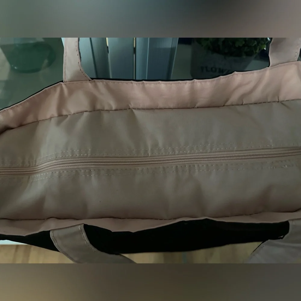 Black and Pink Baby Bag